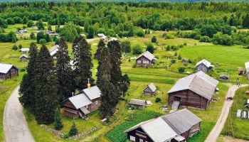 Деревня Кинерма: старинный карельский ансамбль Деревня Кинерма: старинный карельский ансамбль