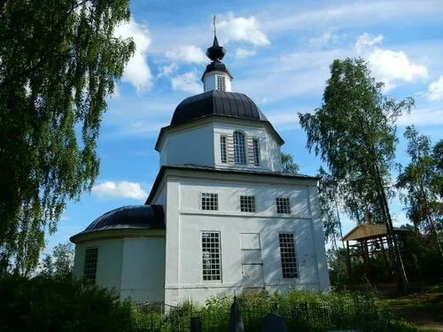 Храм Покрова в селе Борисово-Судское