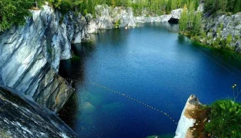 Горный парк Рускеала: история и достопримечательности Горный парк Рускеала: история и достопримечательности
